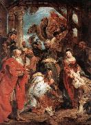 RUBENS, Pieter Pauwel The Adoration of the Magi af oil painting picture wholesale
